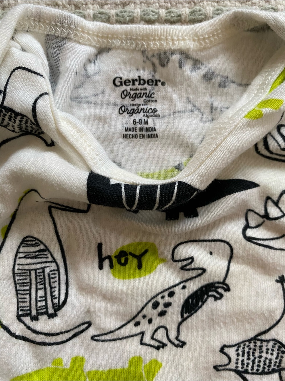 Set of 3 Gerber 6-9 Month Onesies - Picture 6 of 10